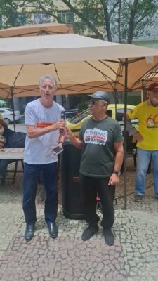 Aposentados e pensionistas do sistema Petrobrás retomam protestos pelo fim dos PEDs